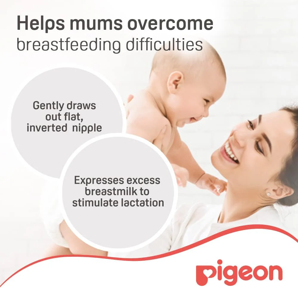 Pigeon Pigeon, Breast Care Pump Plastic, Silicone Rubber, Extracts Remained Breastmilk, Bpa & Bps Free - Image 5