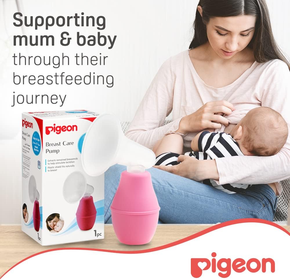 Pigeon Pigeon, Breast Care Pump Plastic, Silicone Rubber, Extracts Remained Breastmilk, Bpa & Bps Free - Image 7
