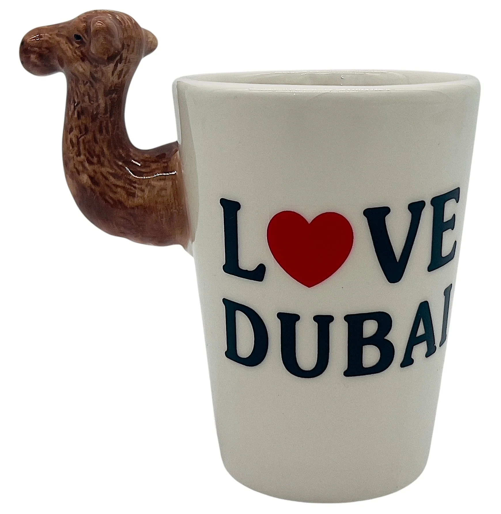 Habibi Love Dubai Camel Mug 300ml, 3D Camel Design