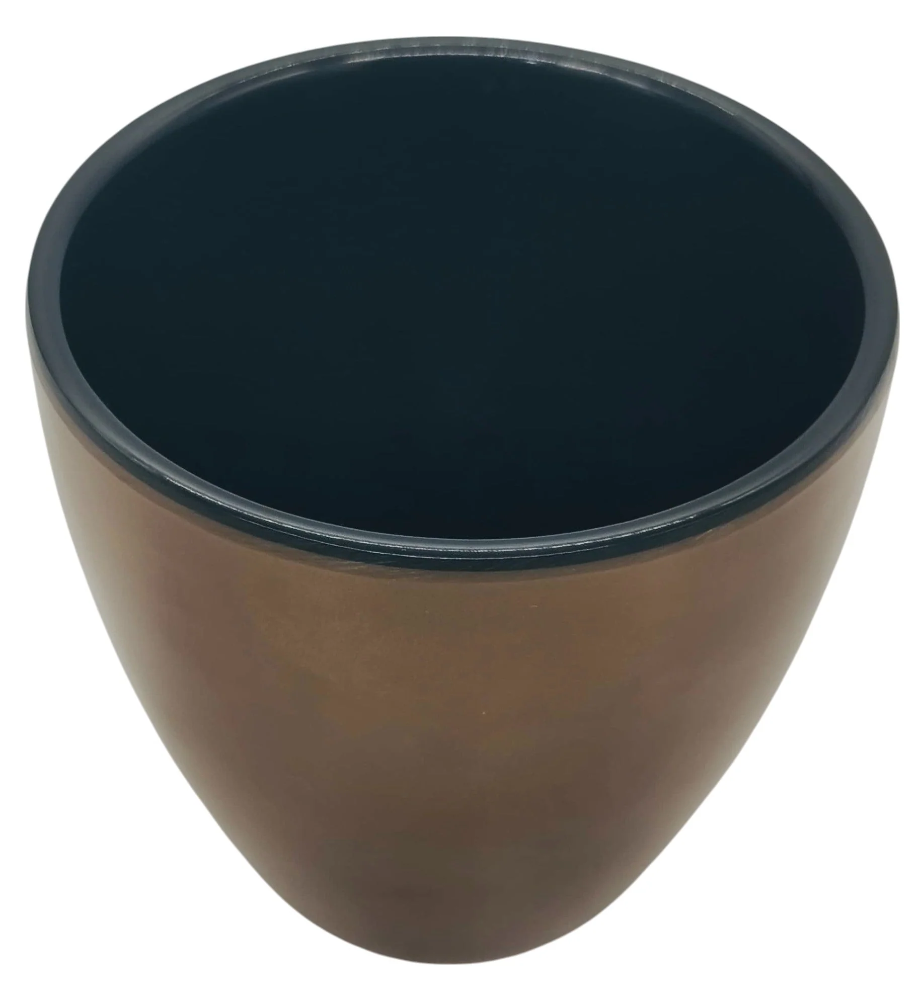 HARMONY Melamine Round Tumbler 7cm*8cm, Brown/Black - Image 2