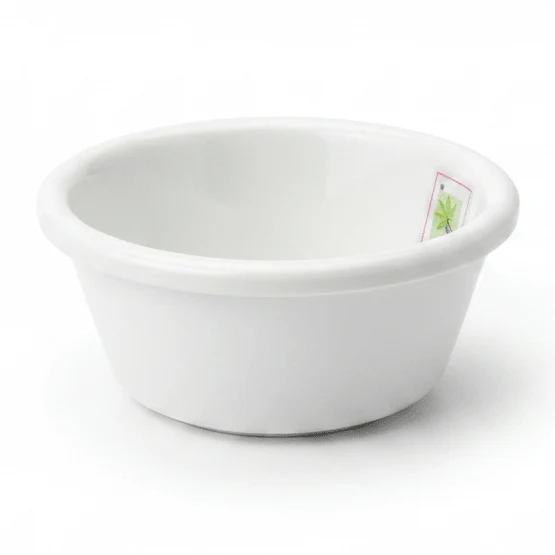 Harmony Premium White Melamine Sauce Serving Bowl 9.5 cm Elegant Durable Tableware