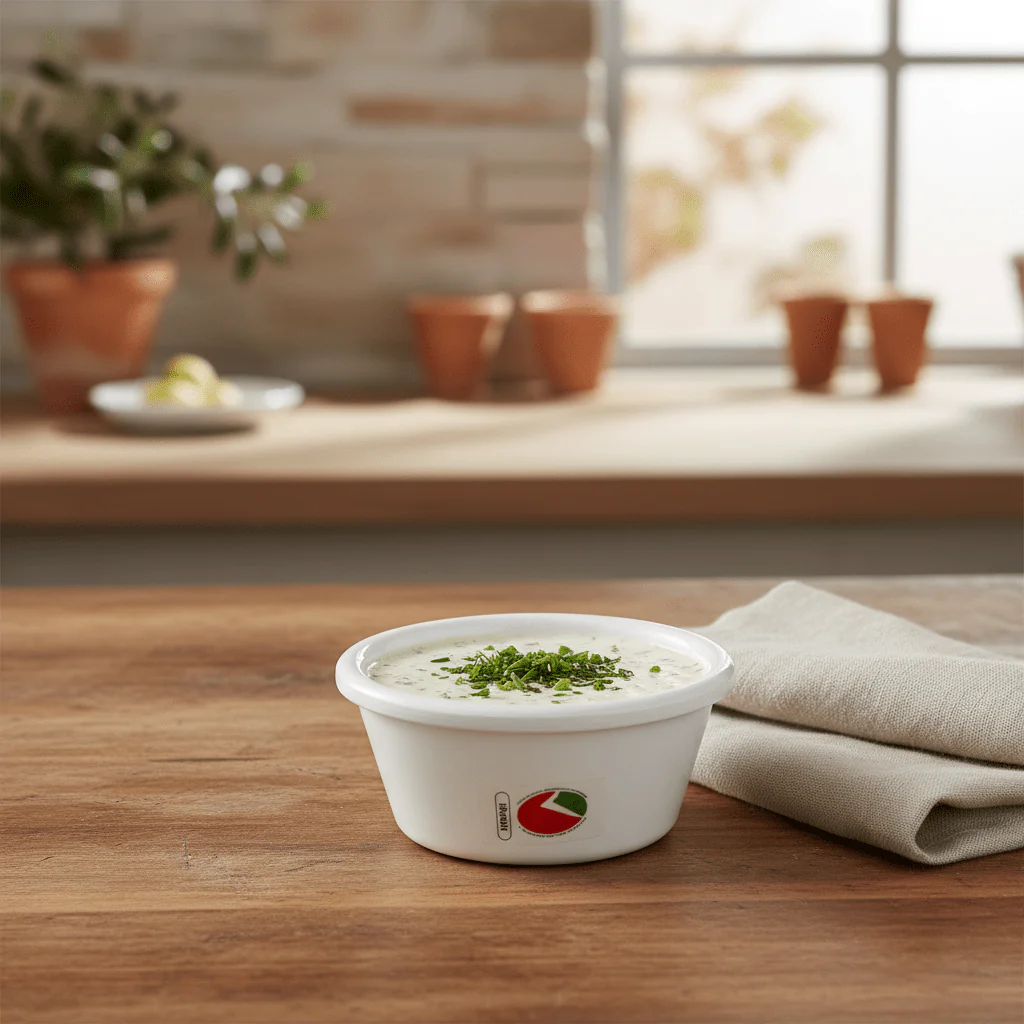 Harmony Premium White Melamine Sauce Serving Bowl 9.5 cm Elegant Durable Tableware - Image 2