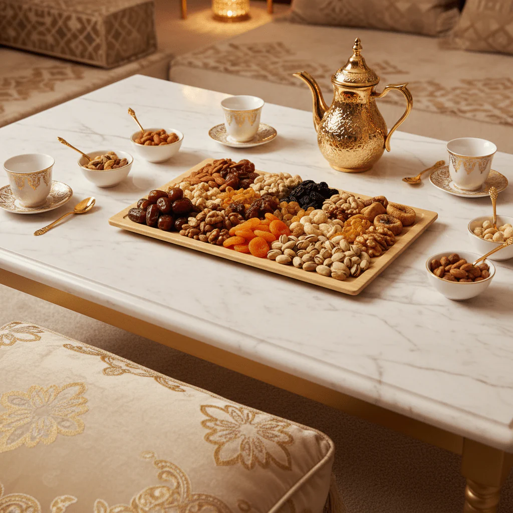 Harmony Premium Wood Grain Extra Large Rectangular Melamine Serving Plate Heavy Duty 40×20 cm - Image 2