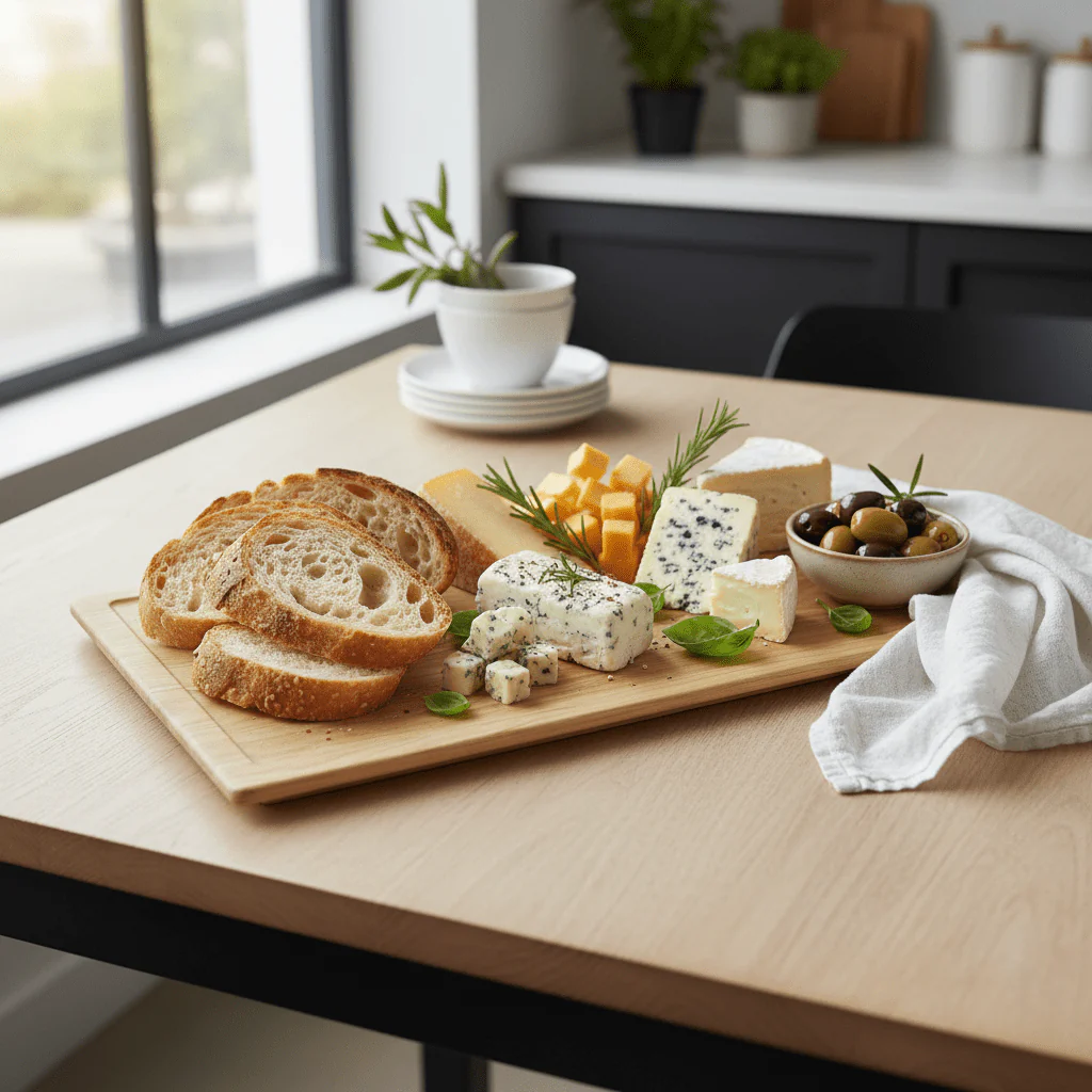 Harmony Premium Wood Grain Extra Large Rectangular Melamine Serving Plate Heavy Duty 40×20 cm - Image 3