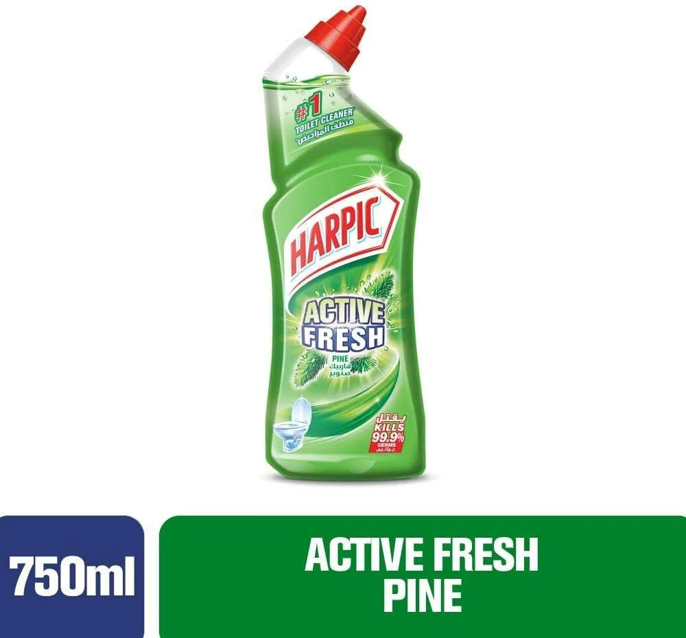 Harpic Pine Active Fresh Toilet Cleaner, 750ml - Image 3