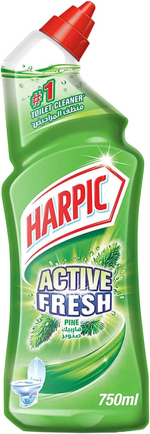 Harpic Pine Active Fresh Toilet Cleaner, 750ml - Image 4