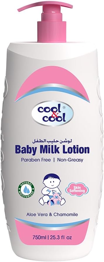 Cool & Cool Baby Milk Lotion 750ml