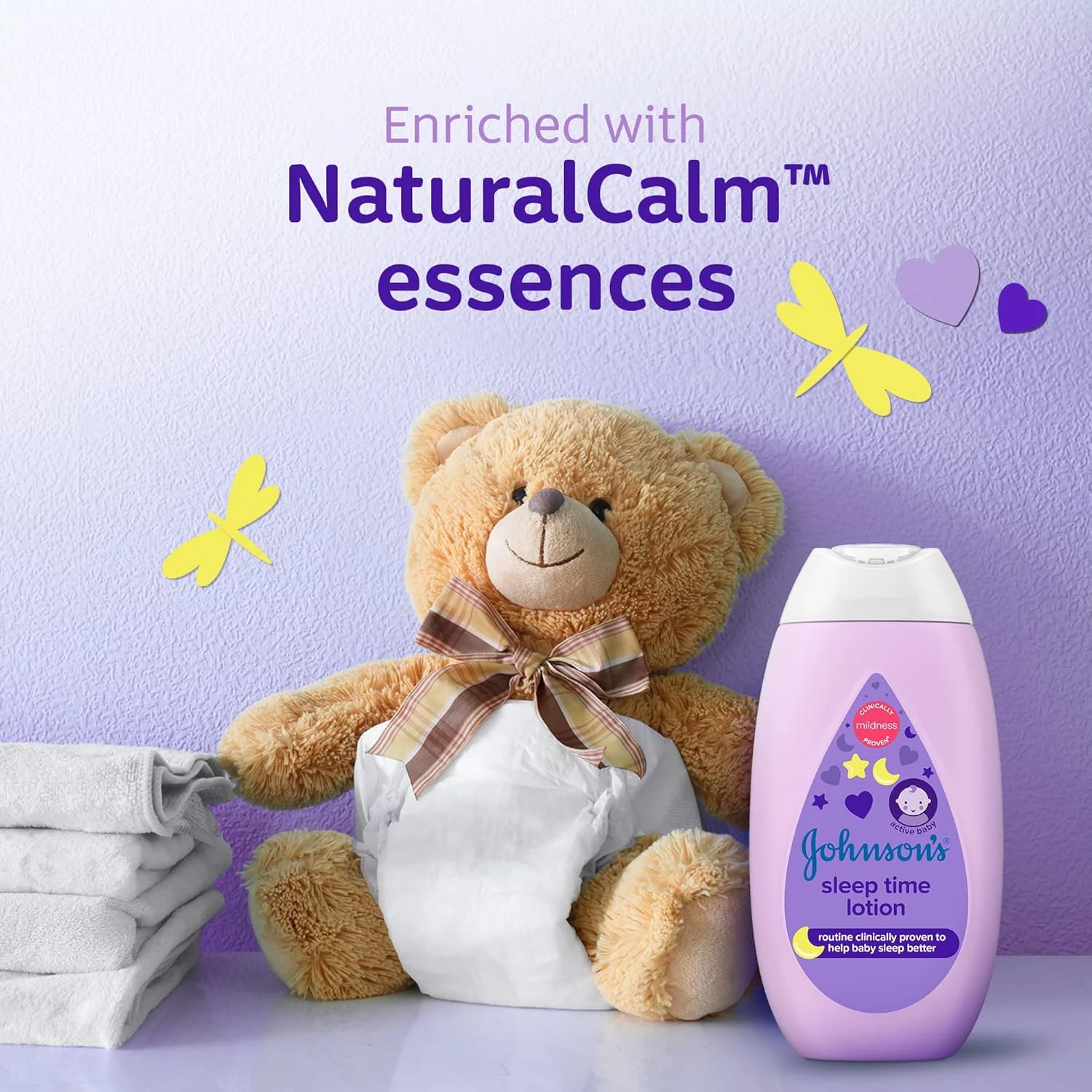Johnson's Baby Sleep Time Moisturising Lotion – 200ml - Image 3