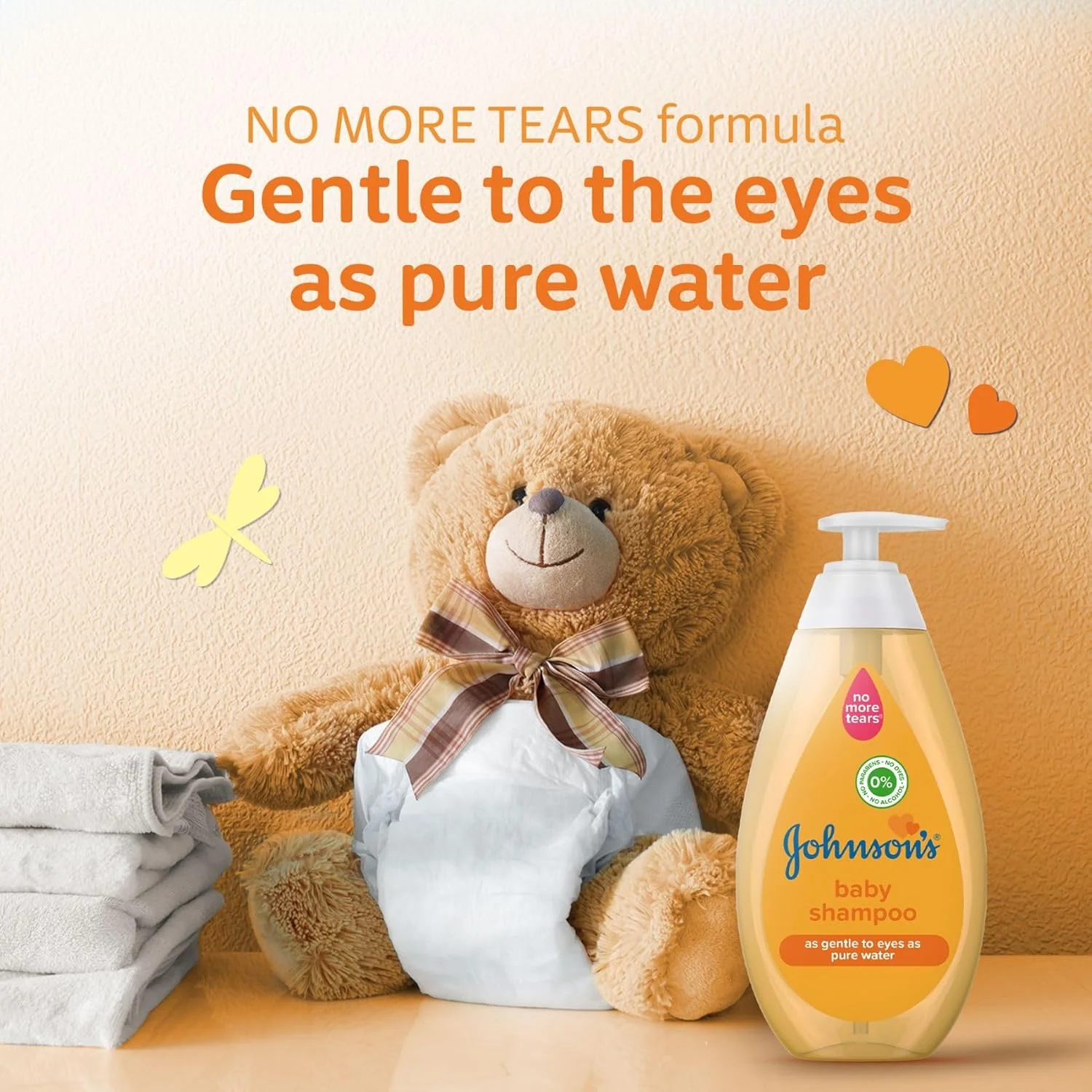 Johnson's Baby Shampoo 300ml – No More Tears Formula - Image 3