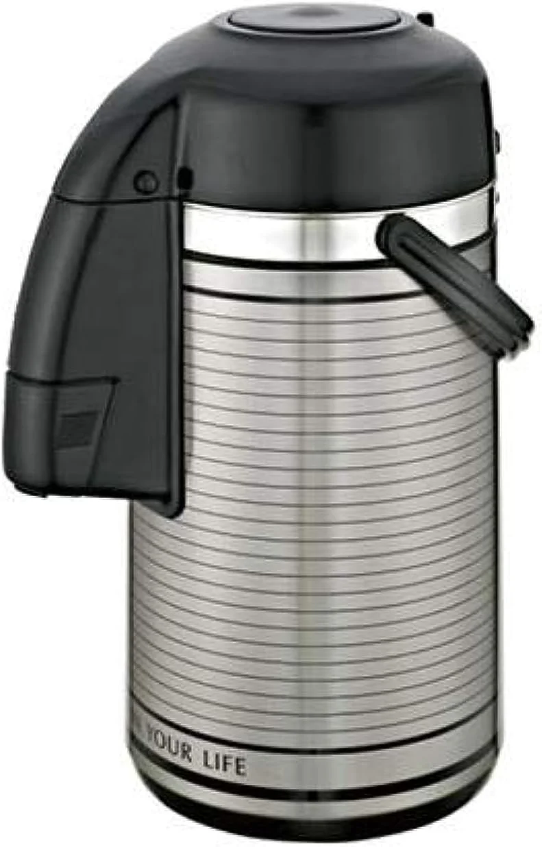 Royalford Coffee/Tea Vaccum Flask 2.5 Liter, Rf6276 (Stainless Steel) - Image 2