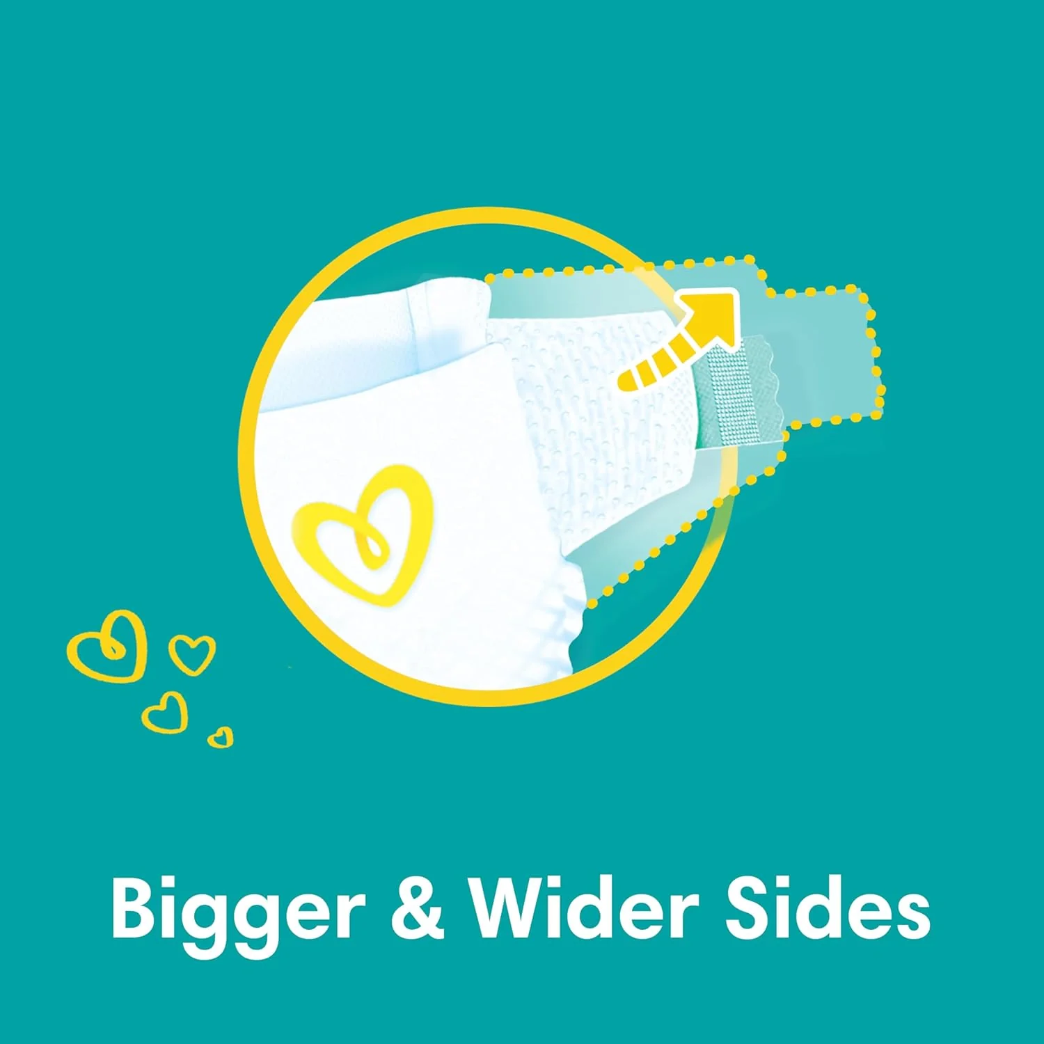 Pampers Baby-Dry Taped Diapers with Aloe Vera Lotion, up to 100% Leakage Protection, Size 4, 9-14kg, 60 Count - Image 3