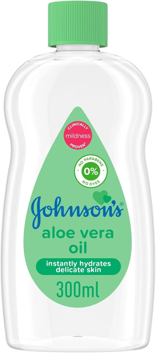 Johnson's Baby Aloe Vera Moisturising Oil 300ml