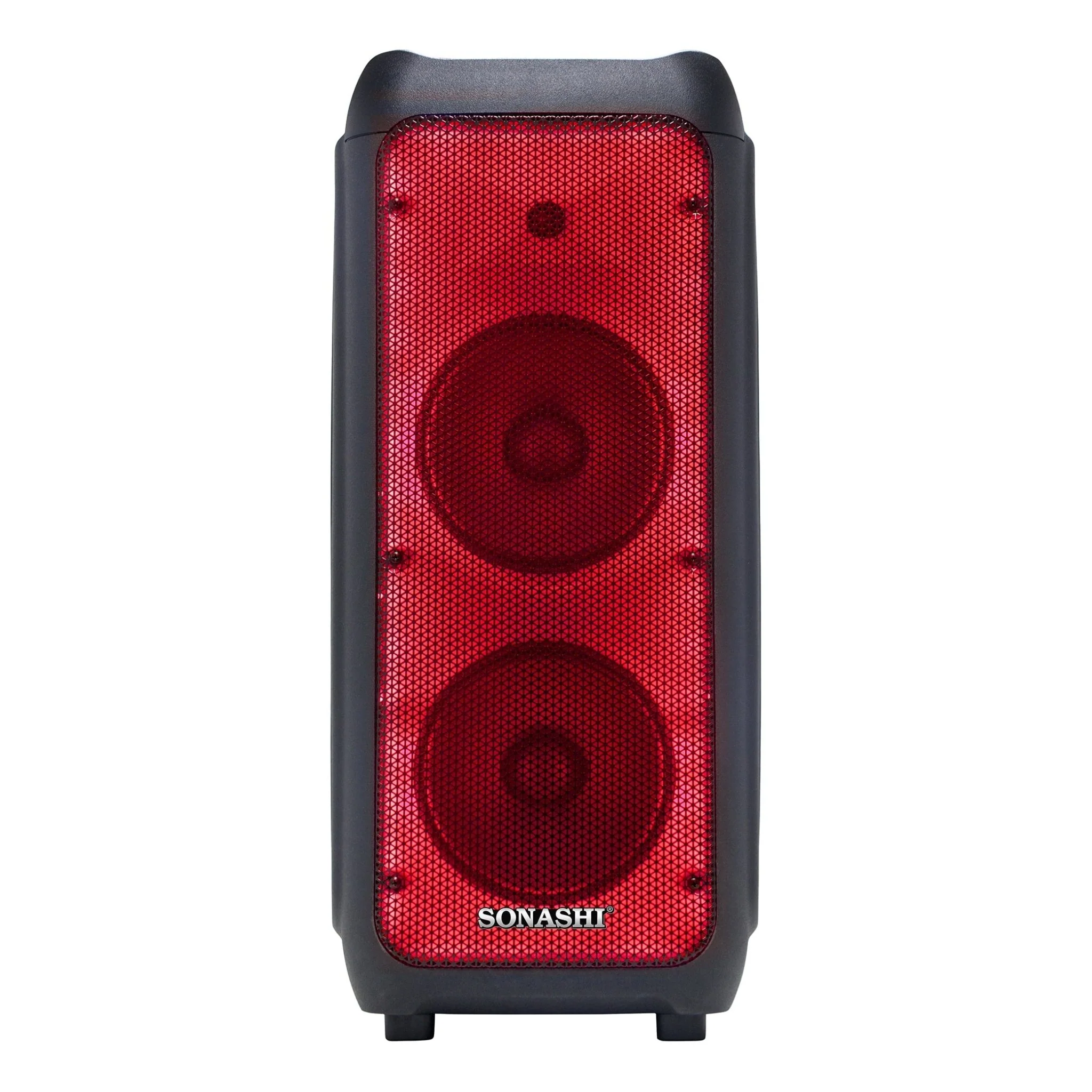 Sonashi Dual 8-Inch Rechargeable Bluetooth Speaker SPS-8018RT - Image 2