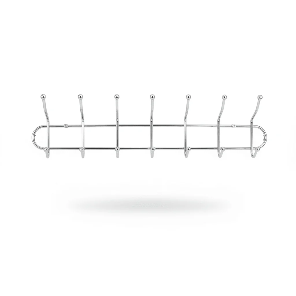 Hook Wall Mounting Hanger 58cm, Chrome