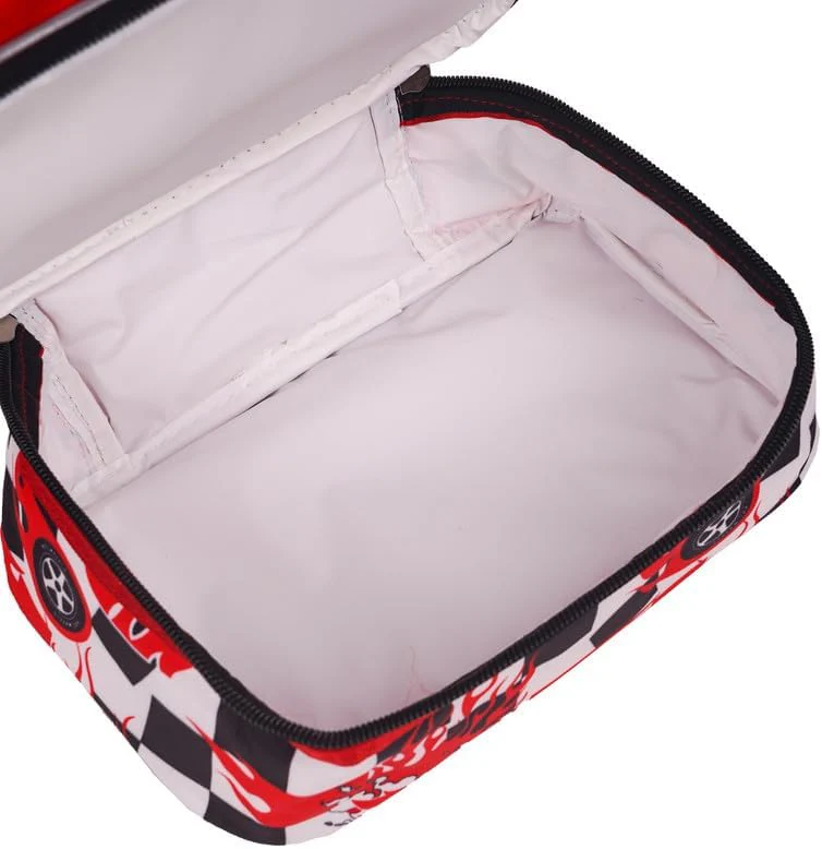 Hot Wheels Racing Team 2-Compartment Lunch Box Bag 22cm*18cm*16cm- RLB146 - Image 4