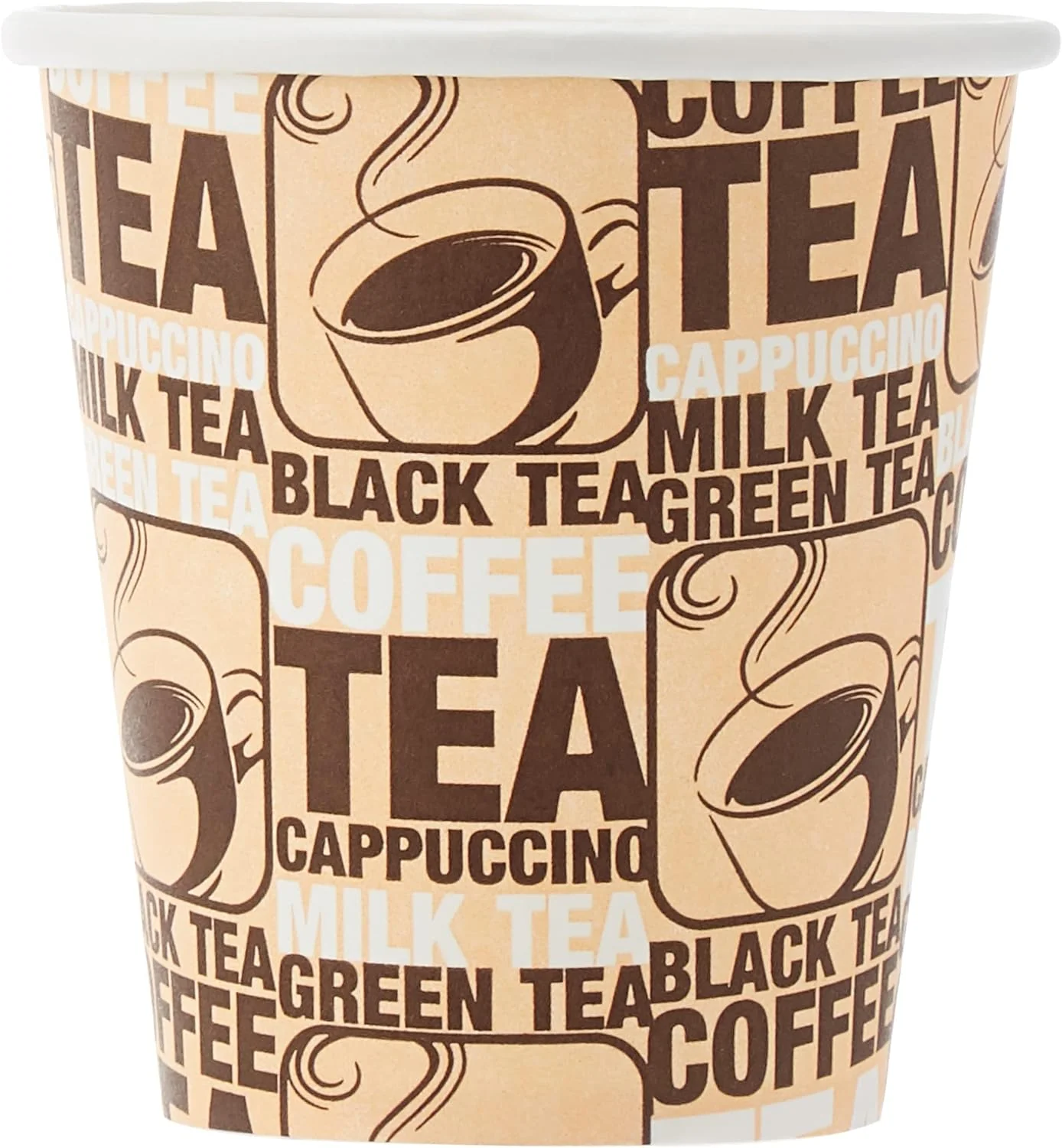 Hotpack 4oz Heavy Duty Paper Cups – 50 Pieces Pack