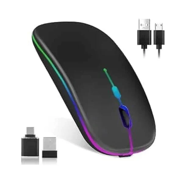 HP W10 2.4GHz Wireless Mouse, 10m Transmission Distance, 1600 DPI Precision - Image 2