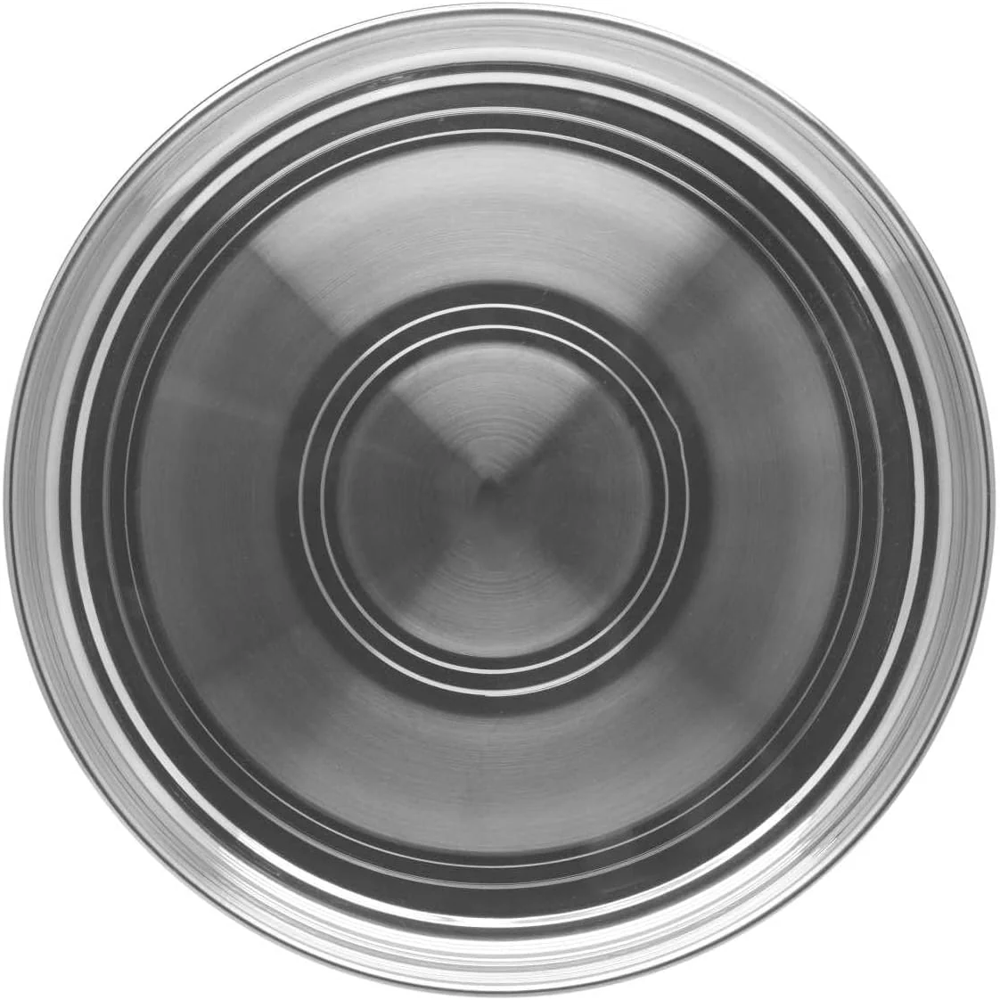 Raj Steel Dinner Plate 65cm – Silver | Stainless Steel Serving Thala | Rice Plate & Sharing Platter | RT0065 - Image 3