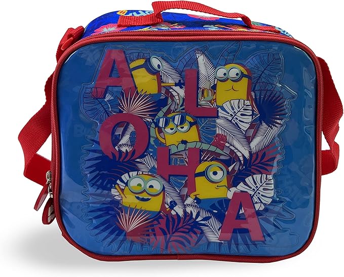 Illumination Minions-The Rise of Gru 5-in-1 School Set Includes 18" Trolley Bag, Lunch Bag, Pencil Case, Lunch Box, Water Bottle - Image 5