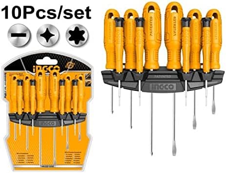 INGCO 10pcs Screwdriver and precision Screwdriver Set - Image 2
