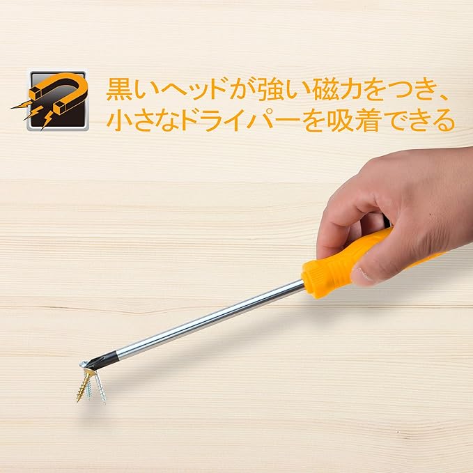 INGCO 6pcs Go-Through Screwdriver Set - Image 3