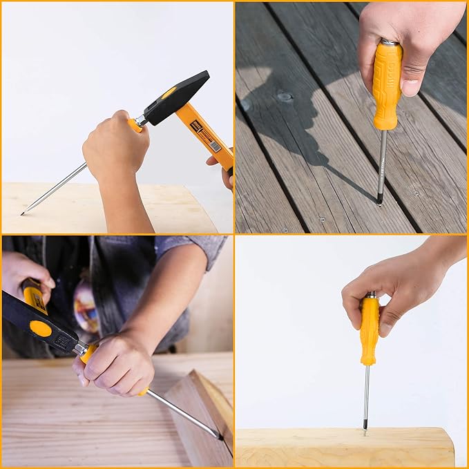 INGCO 6pcs Go-Through Screwdriver Set - Image 4