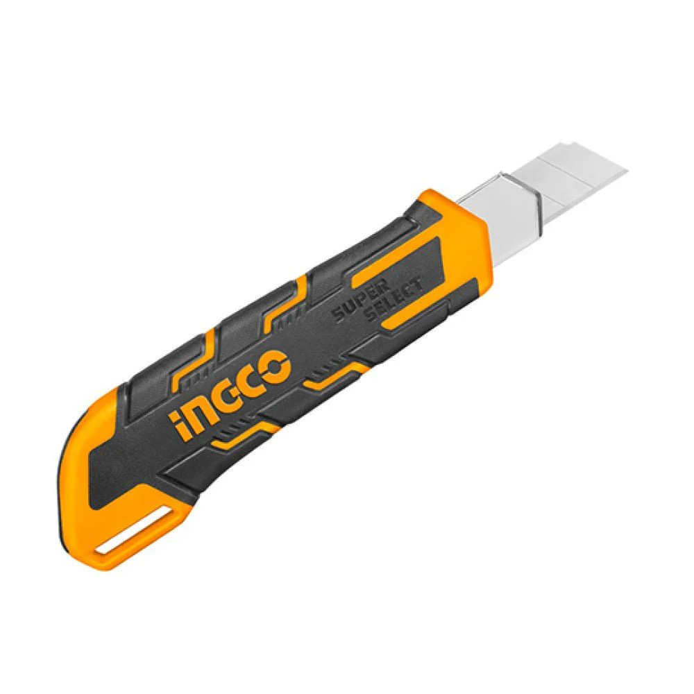 INGCO Snap-Off Blade Knife, 3x18mm Wdth Blade - Image 2