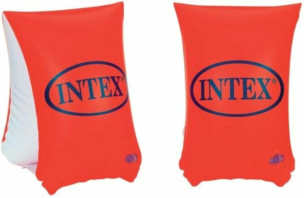 Intex Swimming arm bands for kids-58641 -2 pieces Orange-30X15CM-Ages 6+12