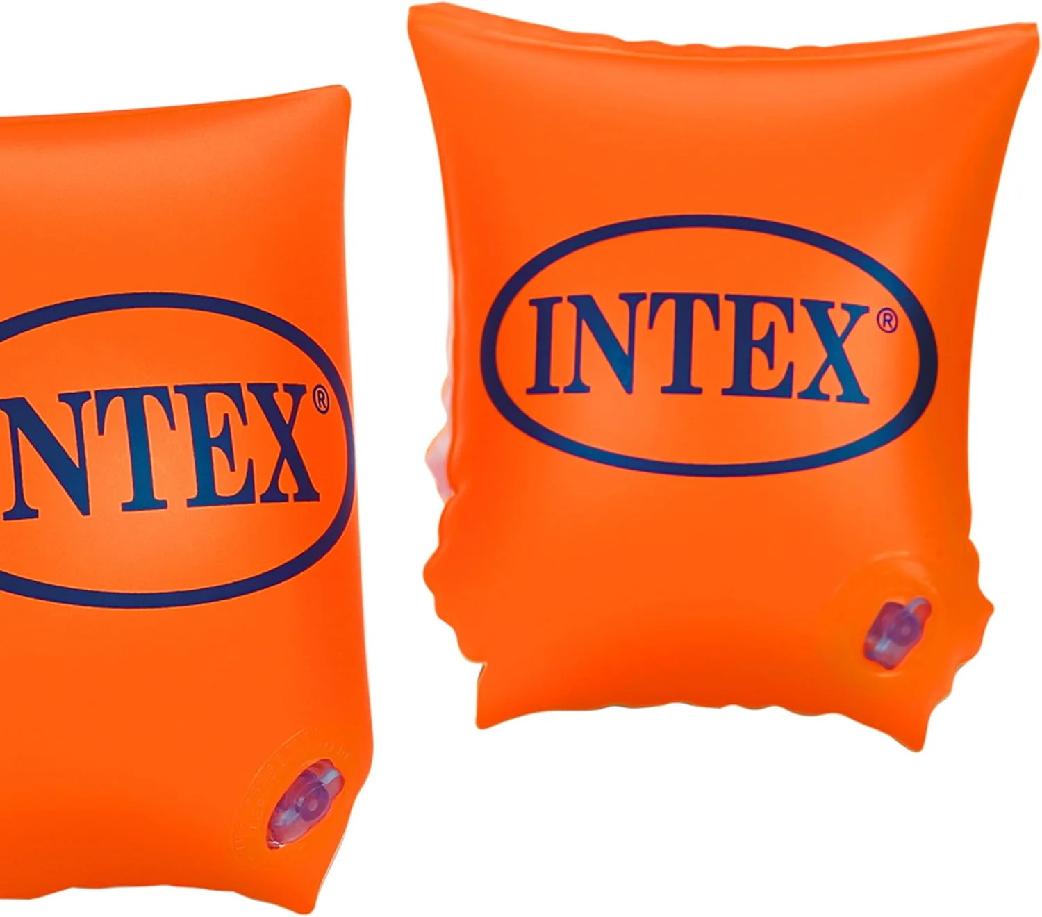 Intex Deluxe Swimming Arm Bands 2 pieces Orange, 58642, 58642EU-23X15CM-Ages 3+6 - Image 3