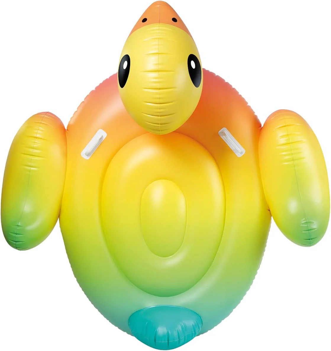 Intex Inflatable Duck Ride-On Pool Float – Rainbow | 160*118 Cm - Image 2