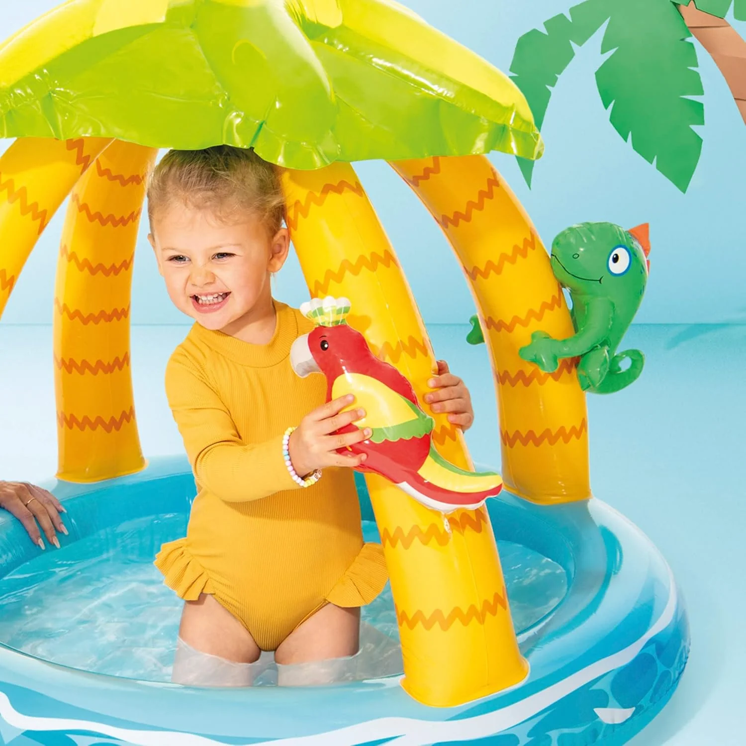Intex Tropical Island Baby Pool – 102*86 cm - Image 3