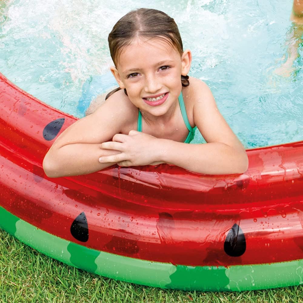 Intex Watermelon Inflatable Pool 168cm x 38cm | Ages 2+ - Image 3