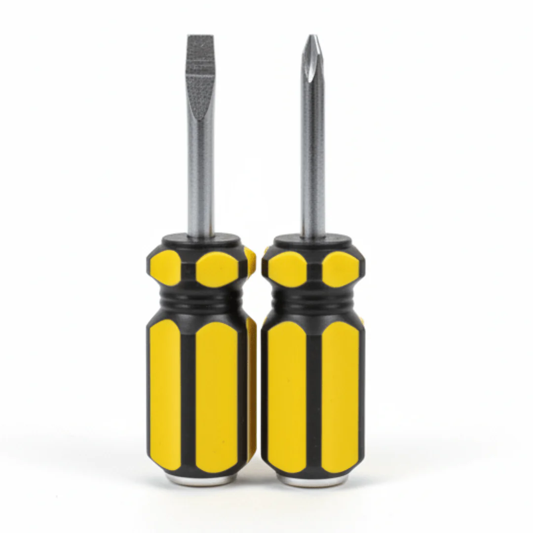 Italo Screwdriver Set 2 PCS – 8×9cm | Flathead & Phillips Head