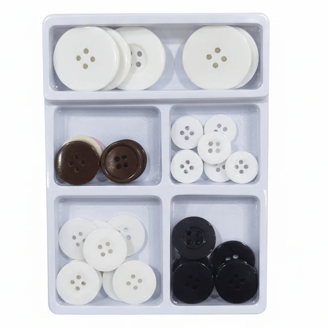Italo Button Set – 65 Pcs Assorted Sewing Buttons (IT-115)