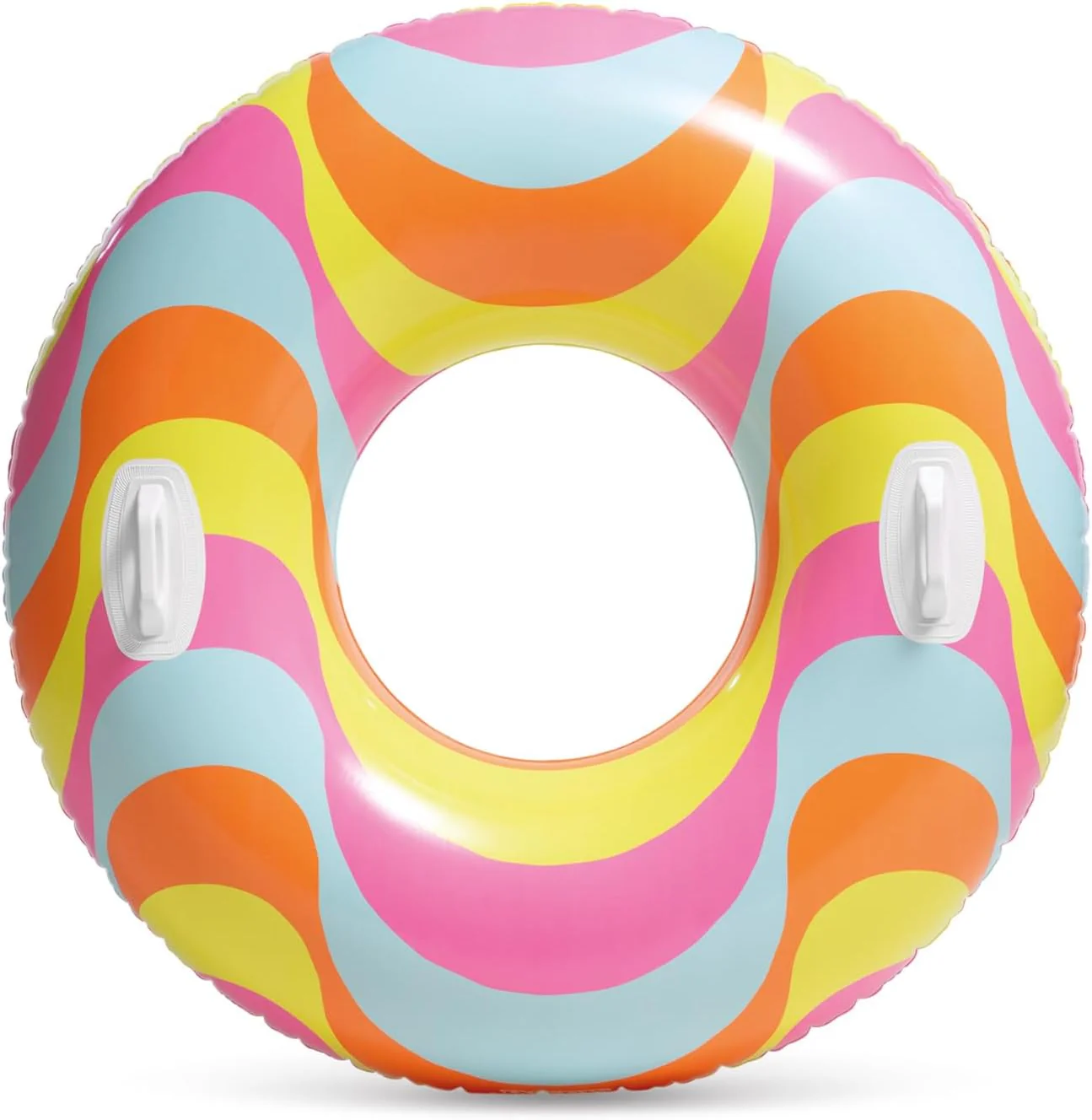 Intex Inflatable Swimming Tube 114 cm – Assorted Design & Color