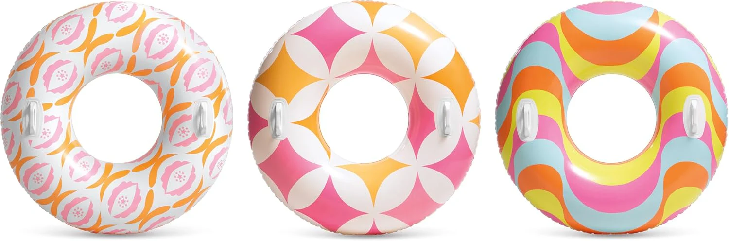 Intex Inflatable Swimming Tube 114 cm – Assorted Design & Color - Image 2
