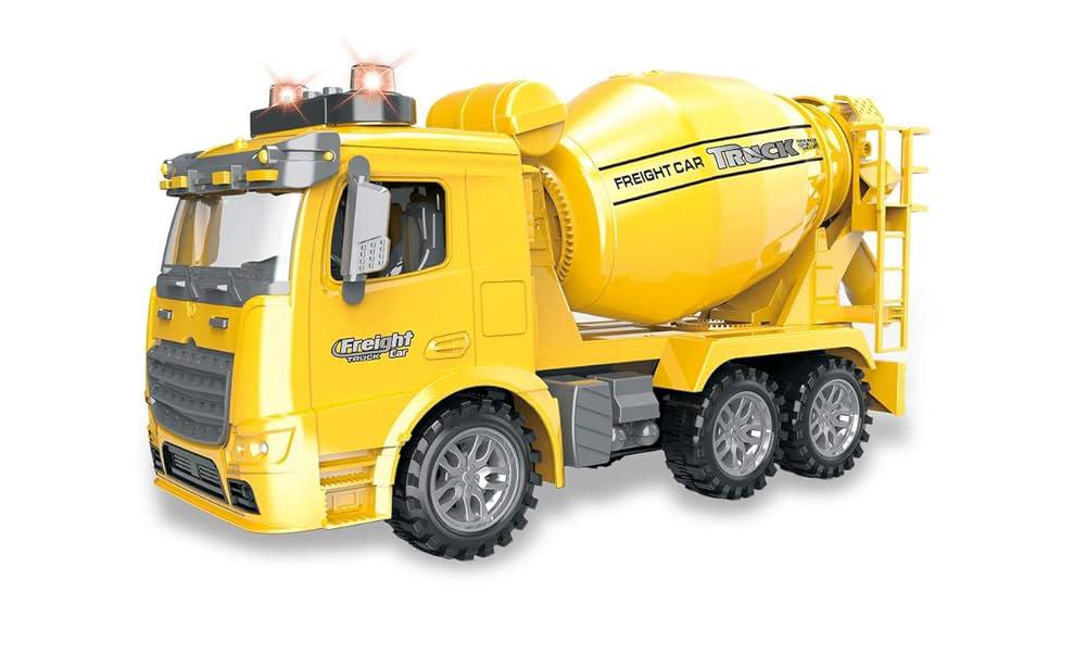 Jawda  Freight Car Series Truck  with Light & Sound, Yellow