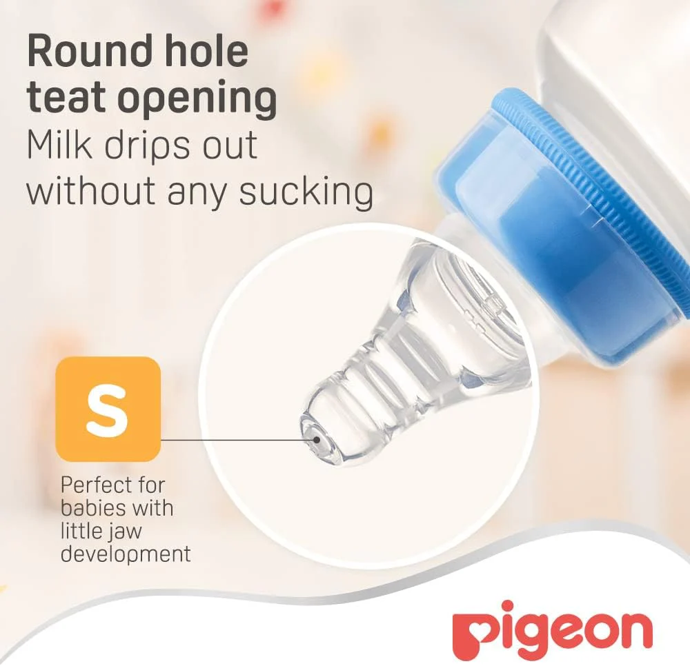 Pigeon Flexible Nipple Blister, Clear, Small, Pack of 2 - Image 7