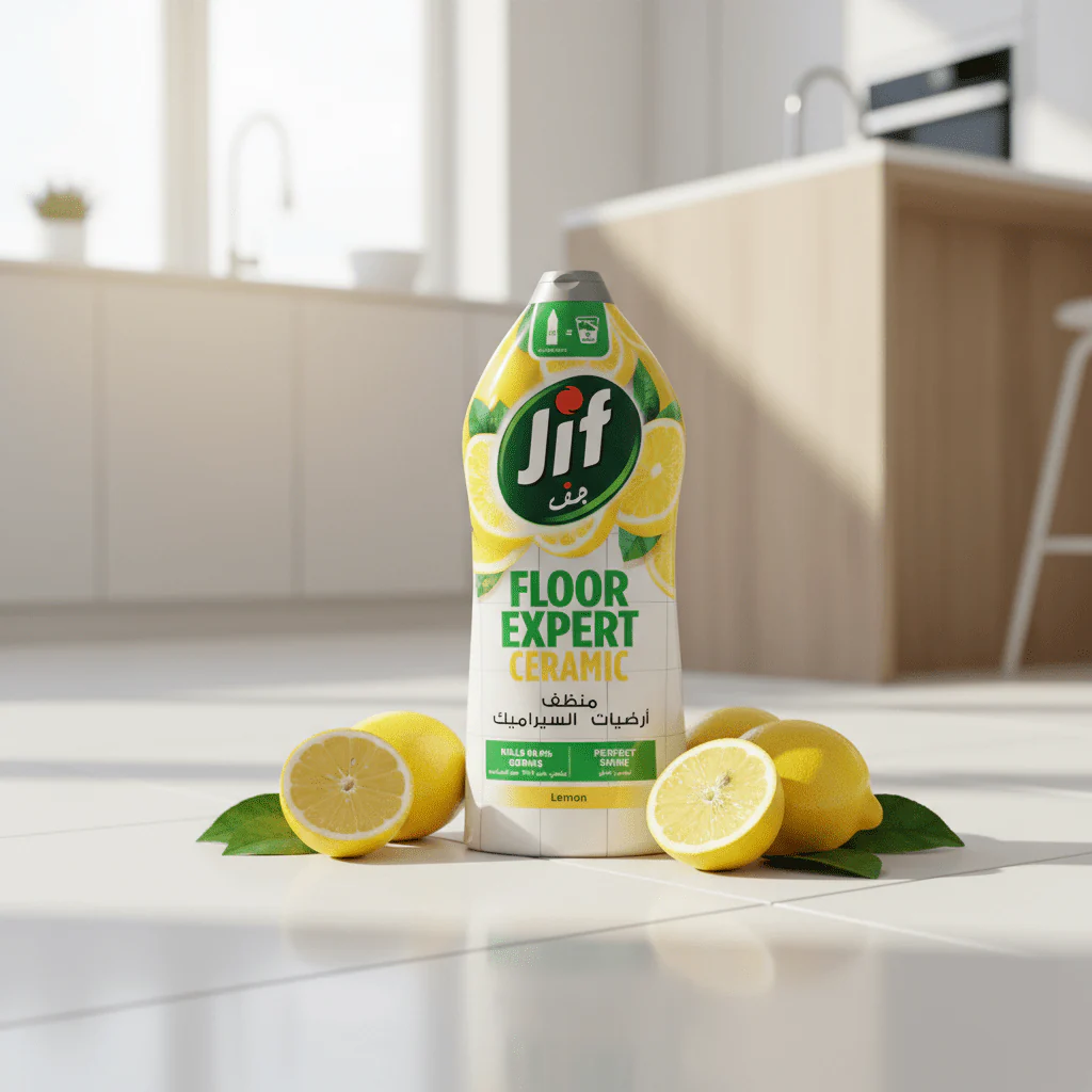 Jif Ceramic Lemon Floor Expert Liquid Cleaner-1500ml - Image 3