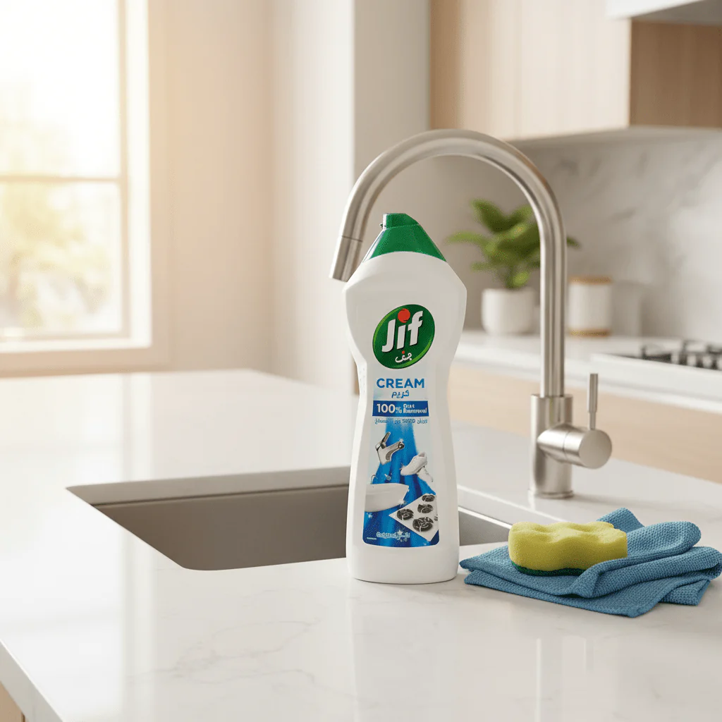 Jif Cream Cleaner Original Stain Remover With Micro Crystal Technology-750ml - Image 2