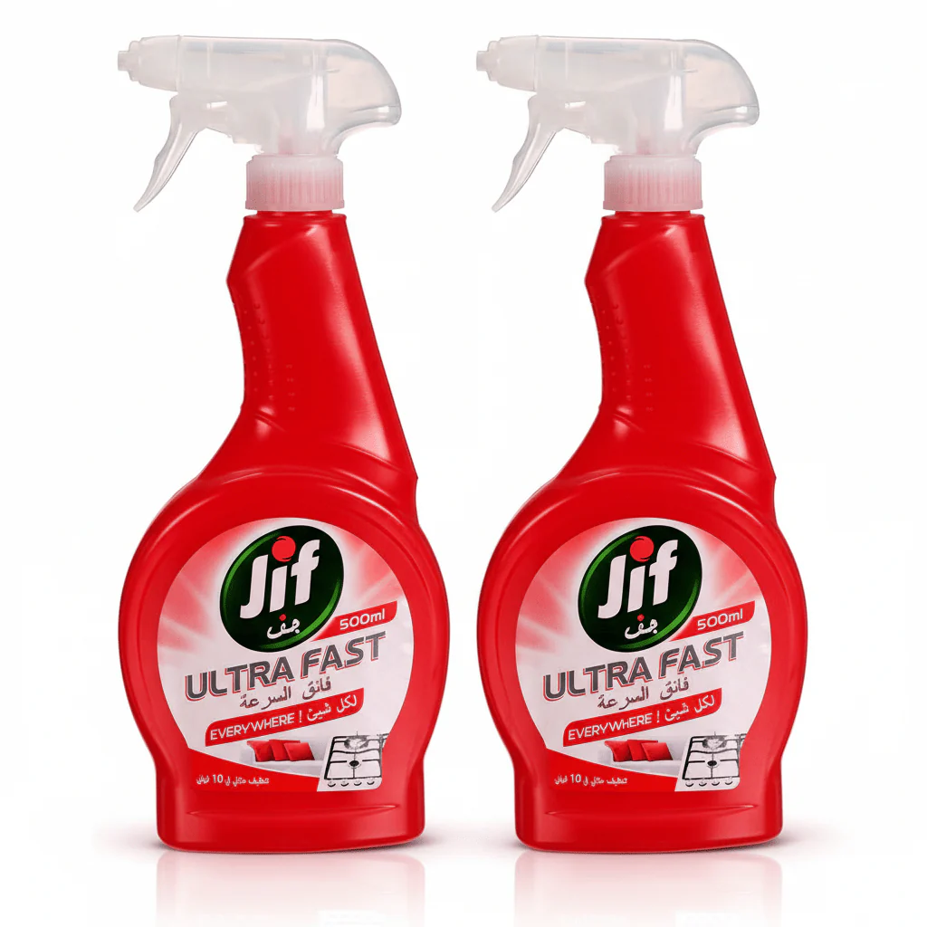 Jif Everywhere Multi-Purpose Spray-500ml (Pack of 2)