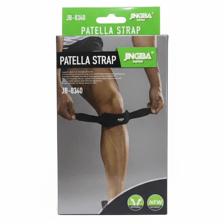 Jingba Patella Strap JB-8340 – Knee Support Brace | Black