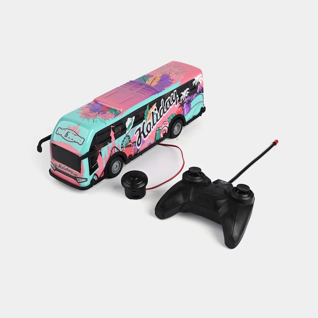 Joodi R/C City Bus with LED Lights, Complete Function Bus, 27MHz R/C - Image 2