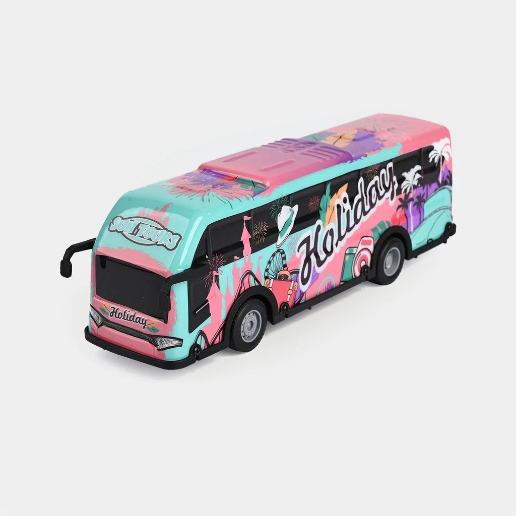 Joodi R/C City Bus with LED Lights, Complete Function Bus, 27MHz R/C - Image 3
