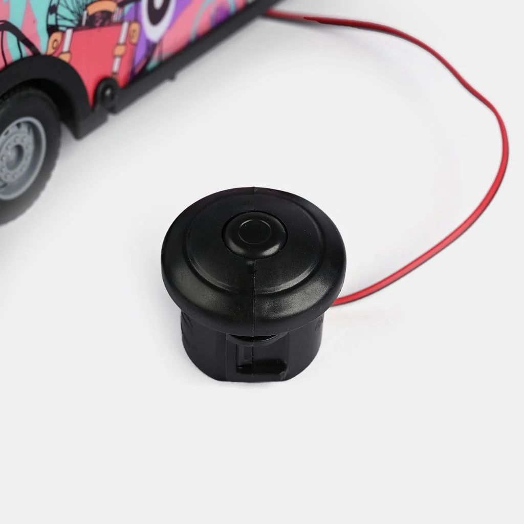 Joodi R/C City Bus with LED Lights, Complete Function Bus, 27MHz R/C - Image 6