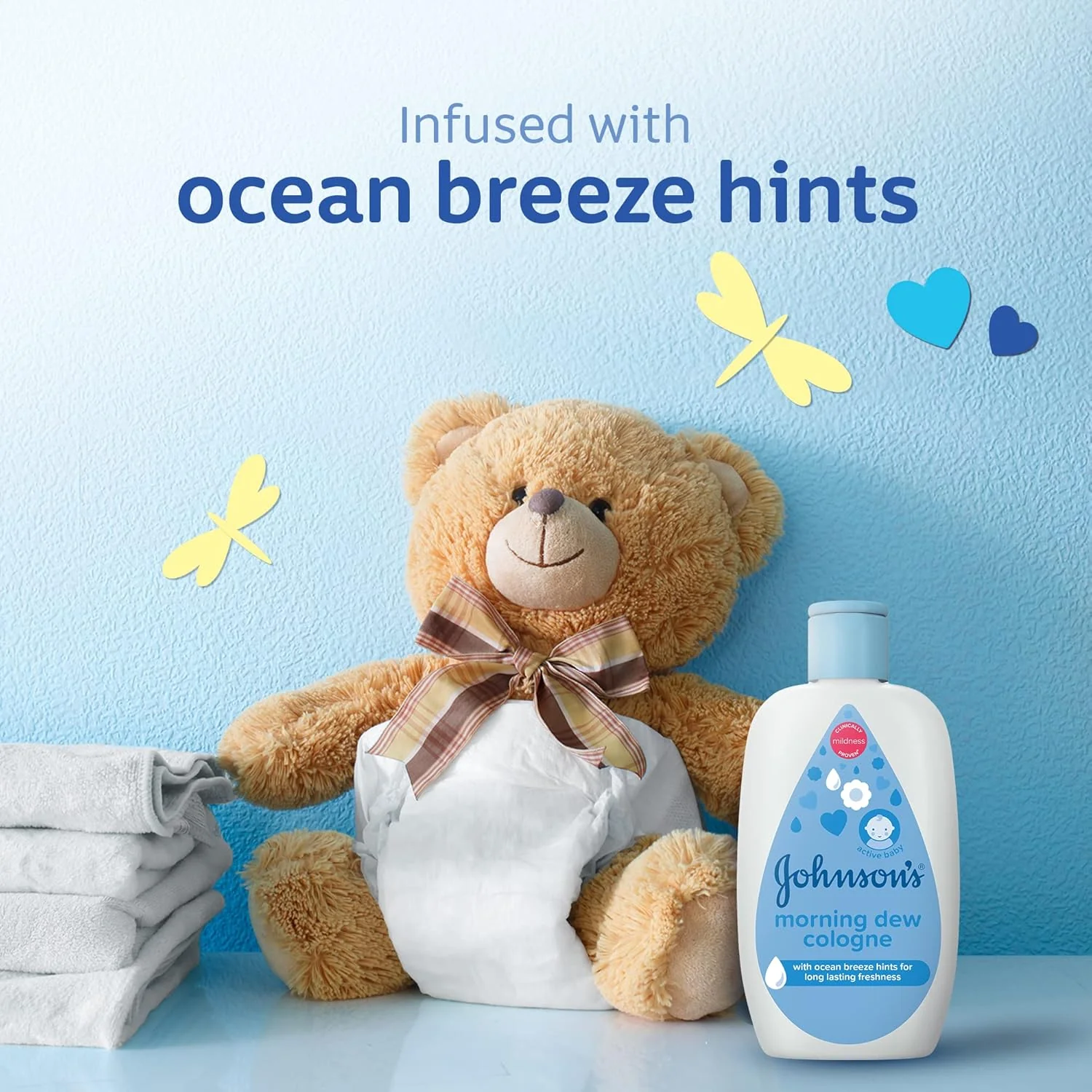 Johnson's Baby Cologne Morning Dew 100ml – Gentle & Refreshing Scent for Babies - Image 2