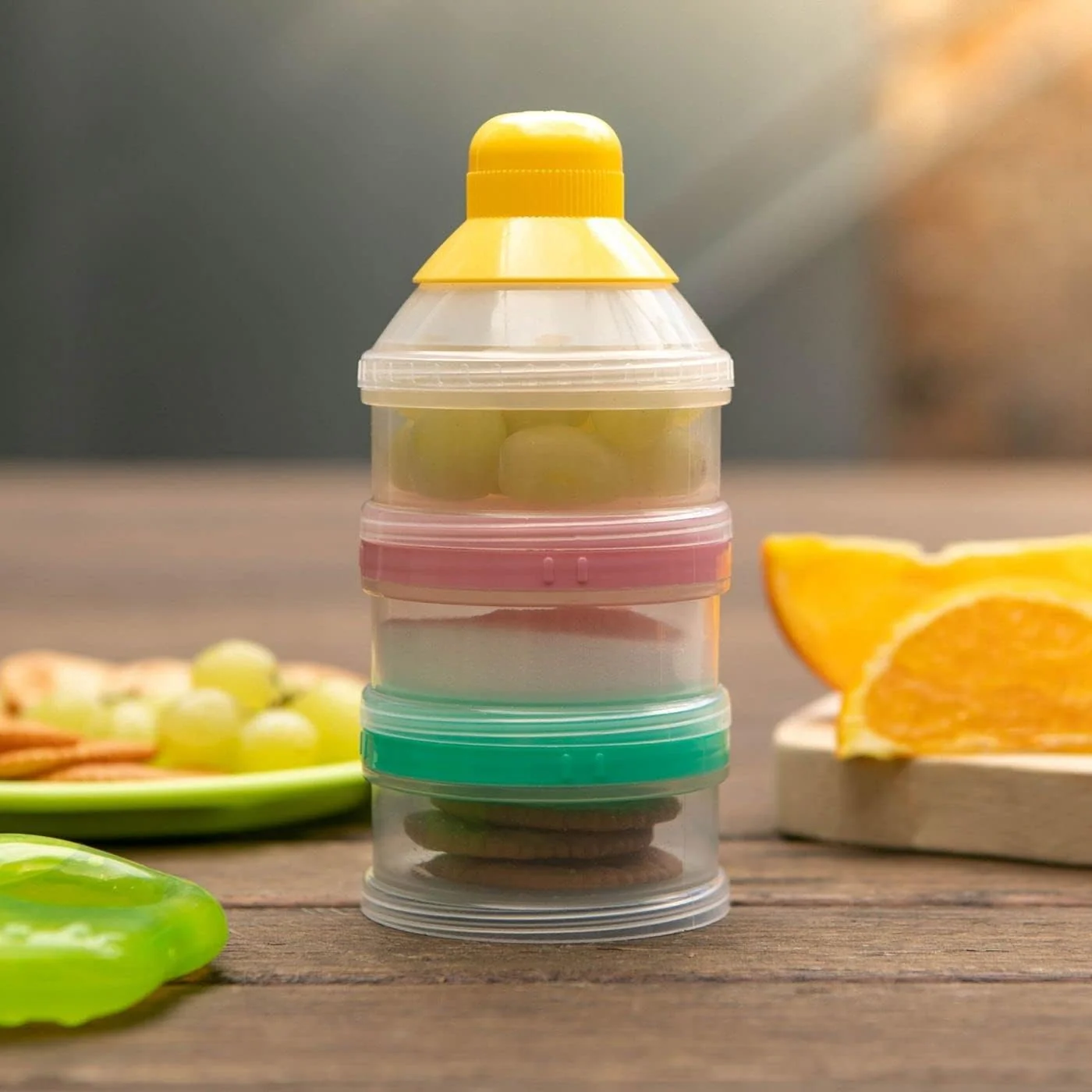 Pigeon Milk Powder Container, 3 Compartments, Lightweight, Bpa Free - Image 6