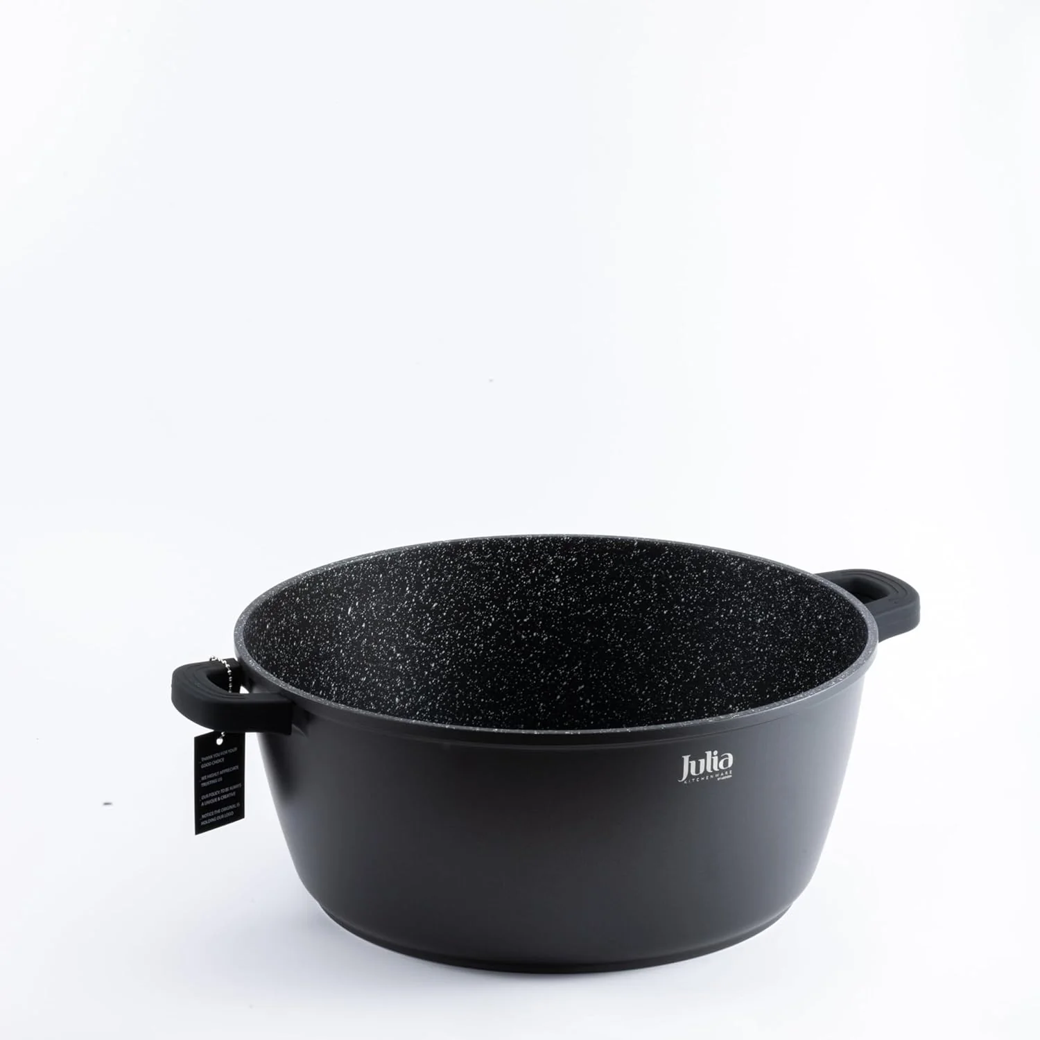 Julia Elite-Pro Plus Casserole With Lid, 36 Cm Diameter, Black - Image 2