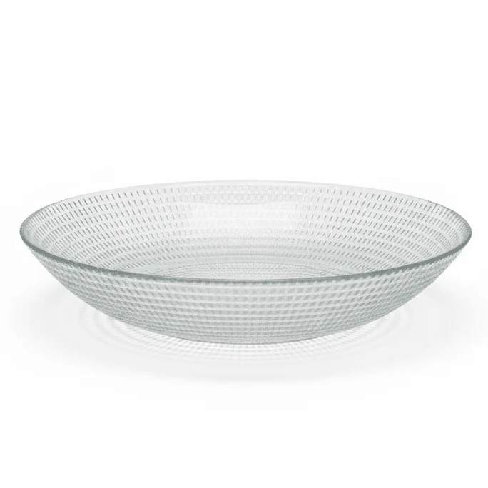 Kaveh Large Glass Salad Bowl – Spacious Bowl for Salads, Fruits & Family Serving 28 cm