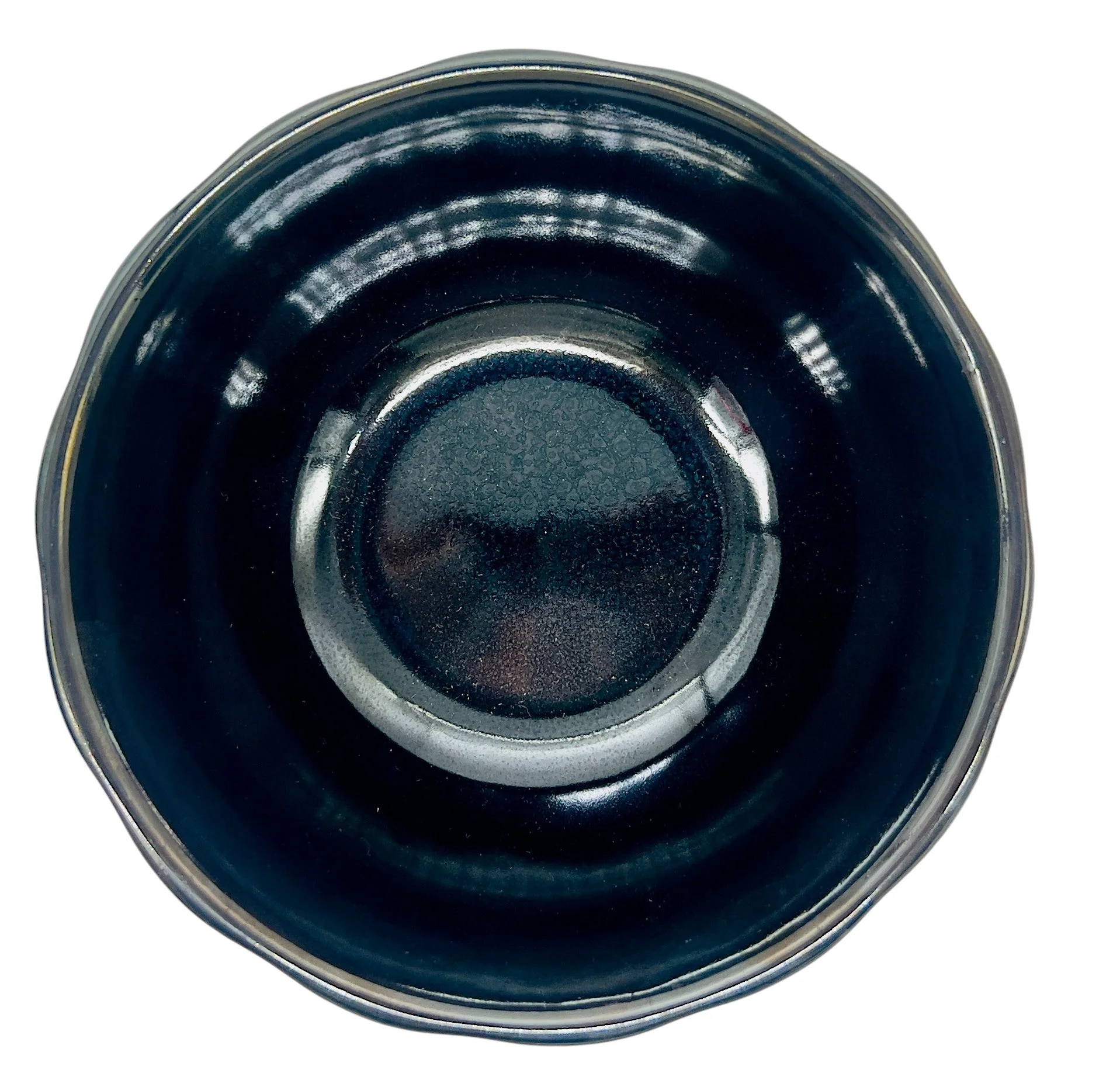 Keramika Ceramic Bowl 14cm, Dark Brown - Image 3